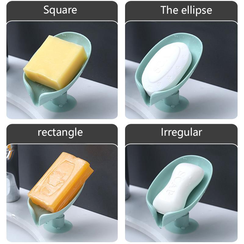 2 PCS Draining Soap Dish Holder