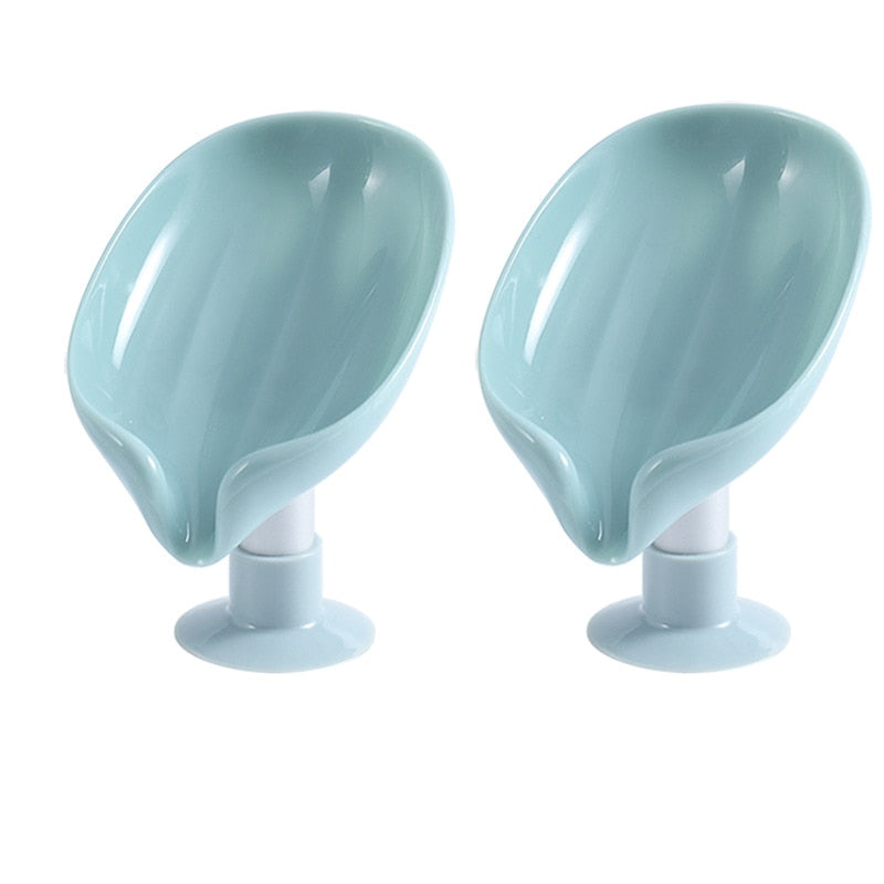 2 PCS Draining Soap Dish Holder