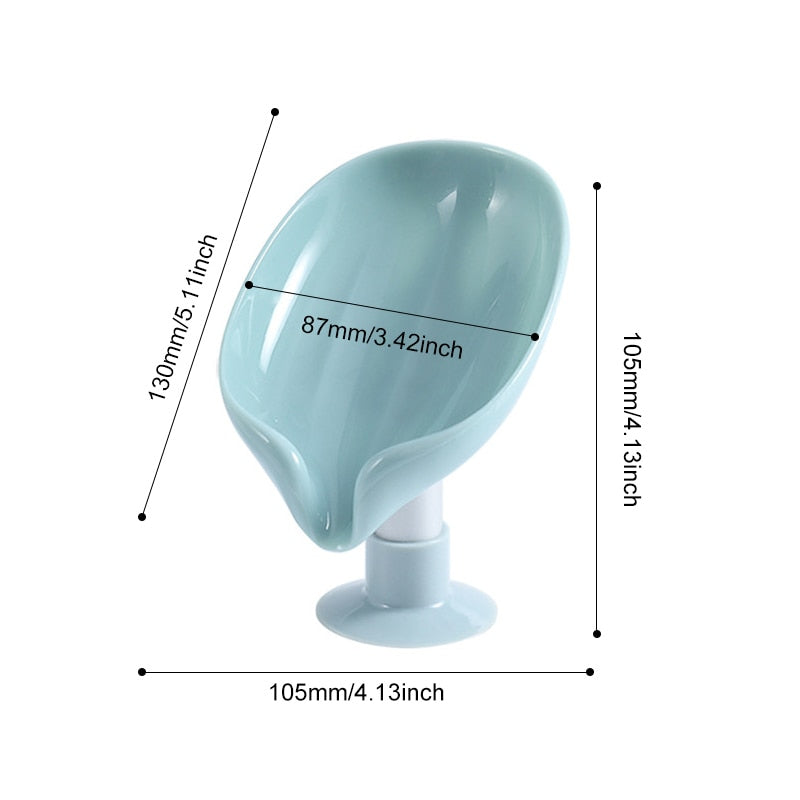 2 PCS Draining Soap Dish Holder