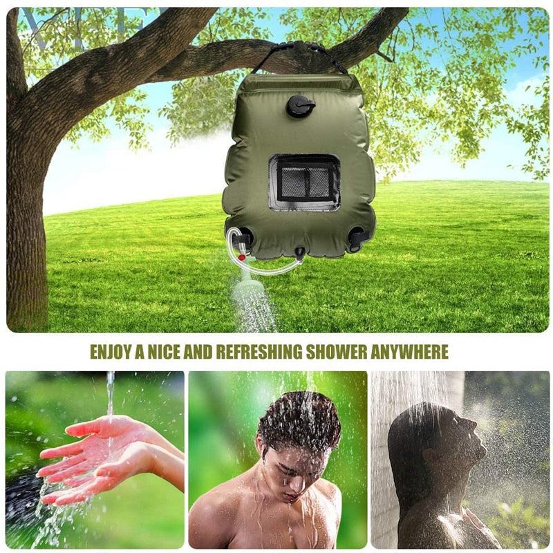 5 Gallon Portable Solar Shower Bag