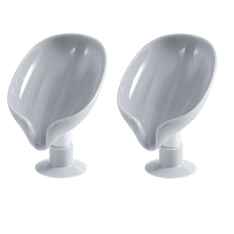 2 PCS Draining Soap Dish Holder