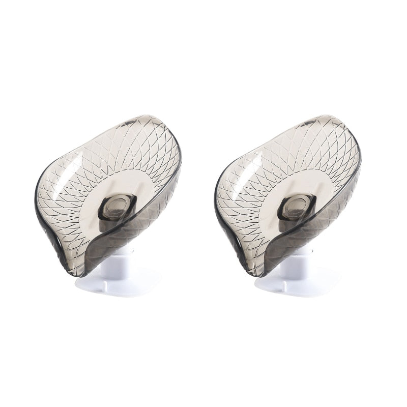 2 PCS Draining Soap Dish Holder