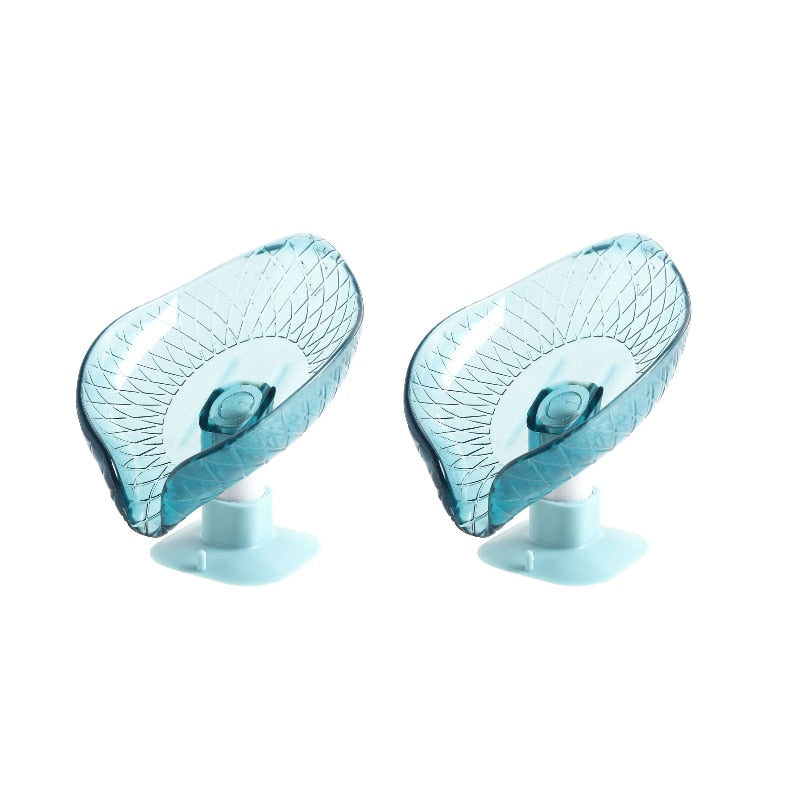 2 PCS Draining Soap Dish Holder