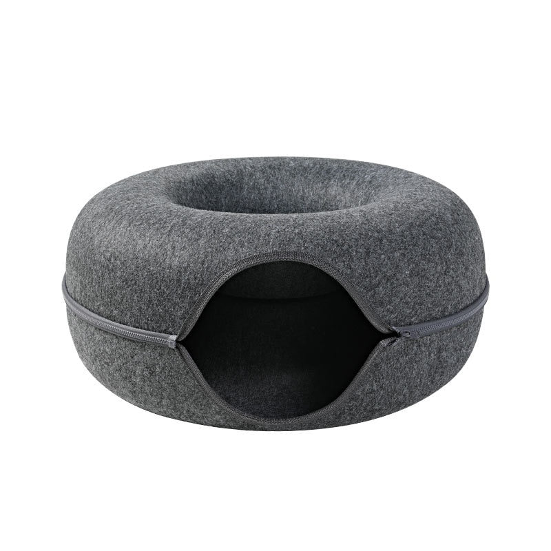 Cat Donut Tunnel Bed