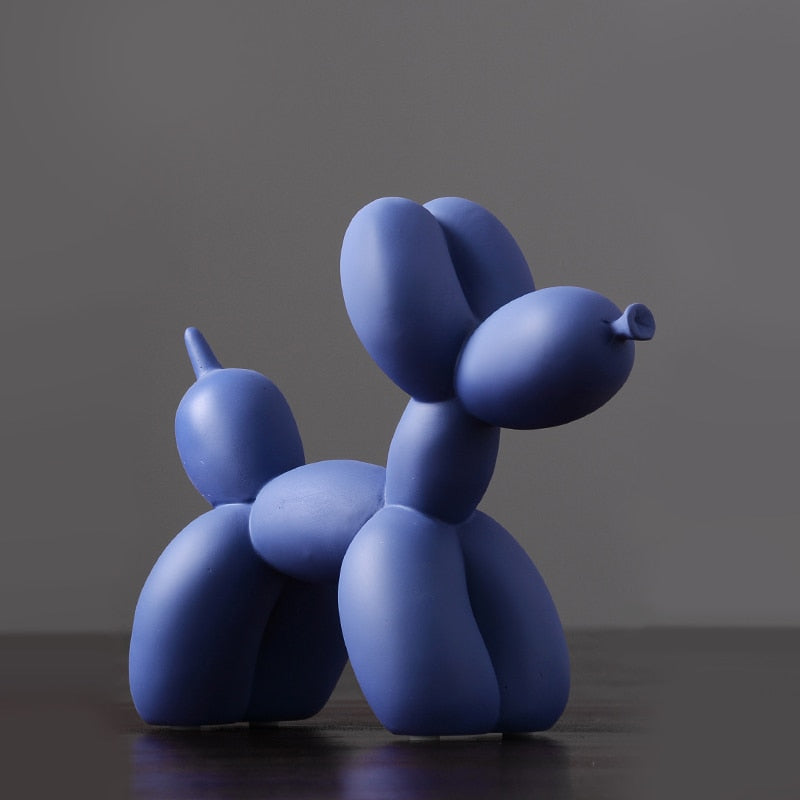 Nordic Resin Crafted Balloon Dog