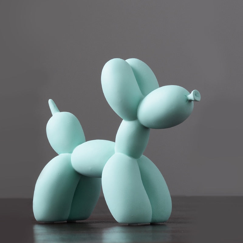 Nordic Resin Crafted Balloon Dog