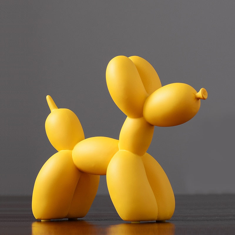 Nordic Resin Crafted Balloon Dog