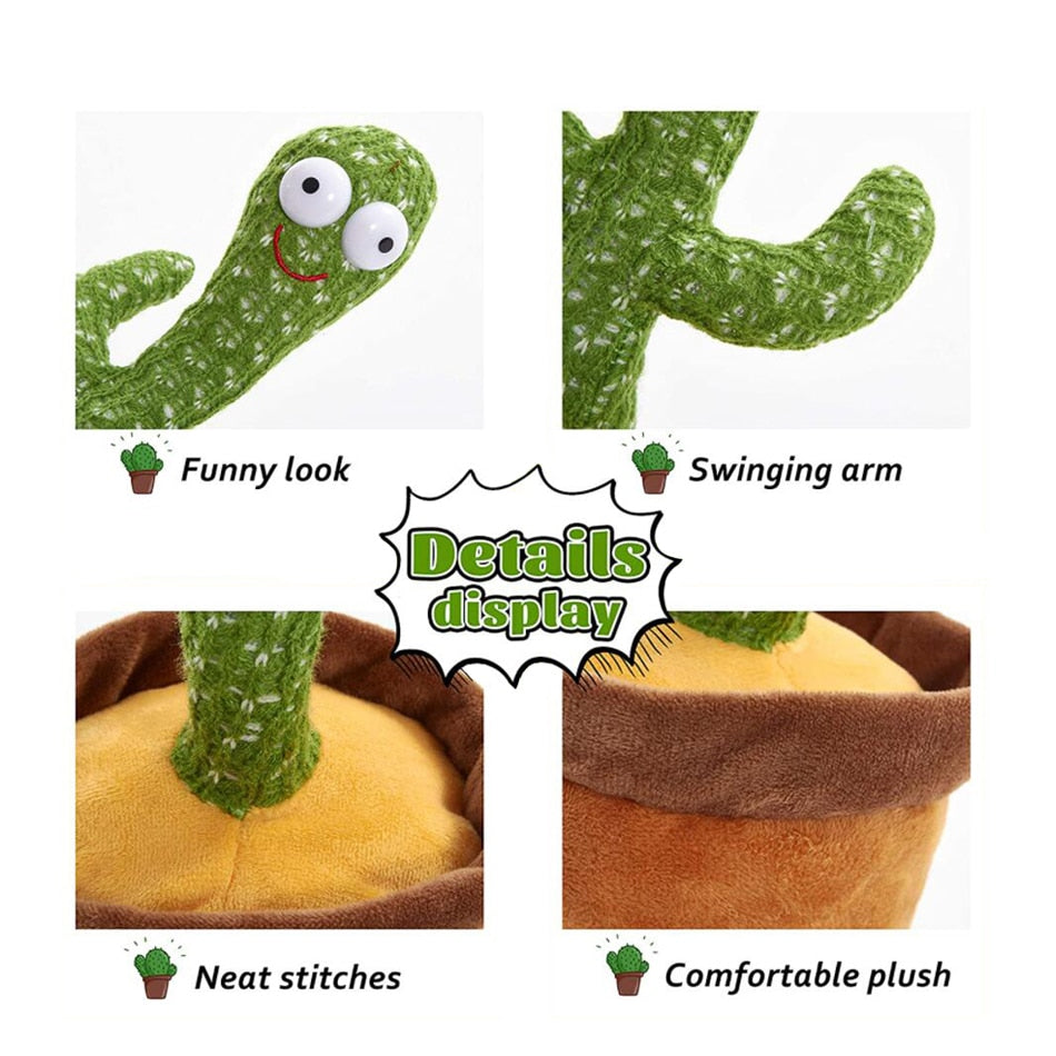 CTS Plush Dancing Cactus Toy