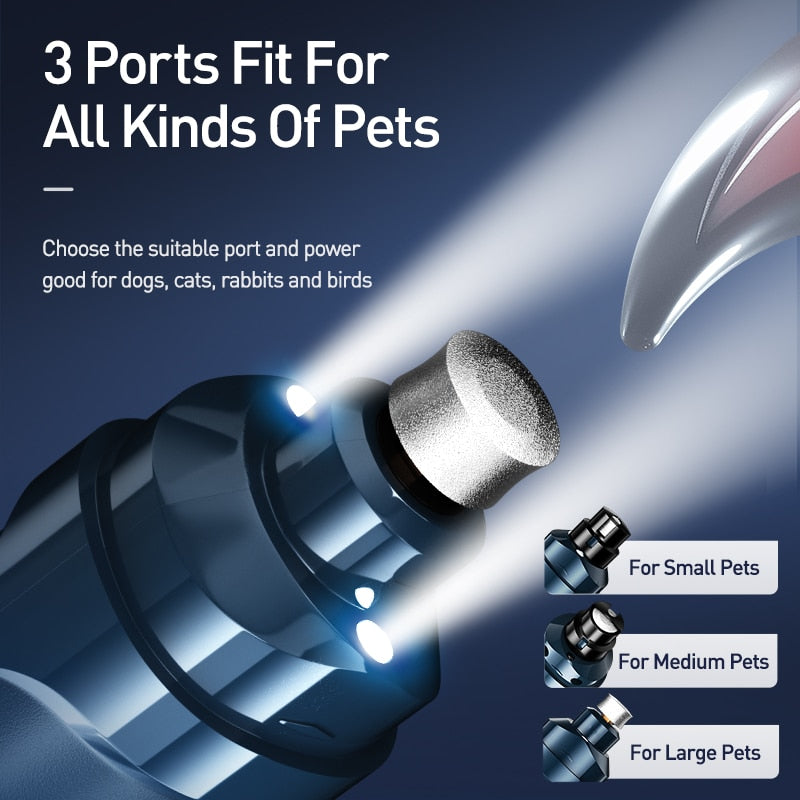 Professional Rechargeable Pet Nail Grinder