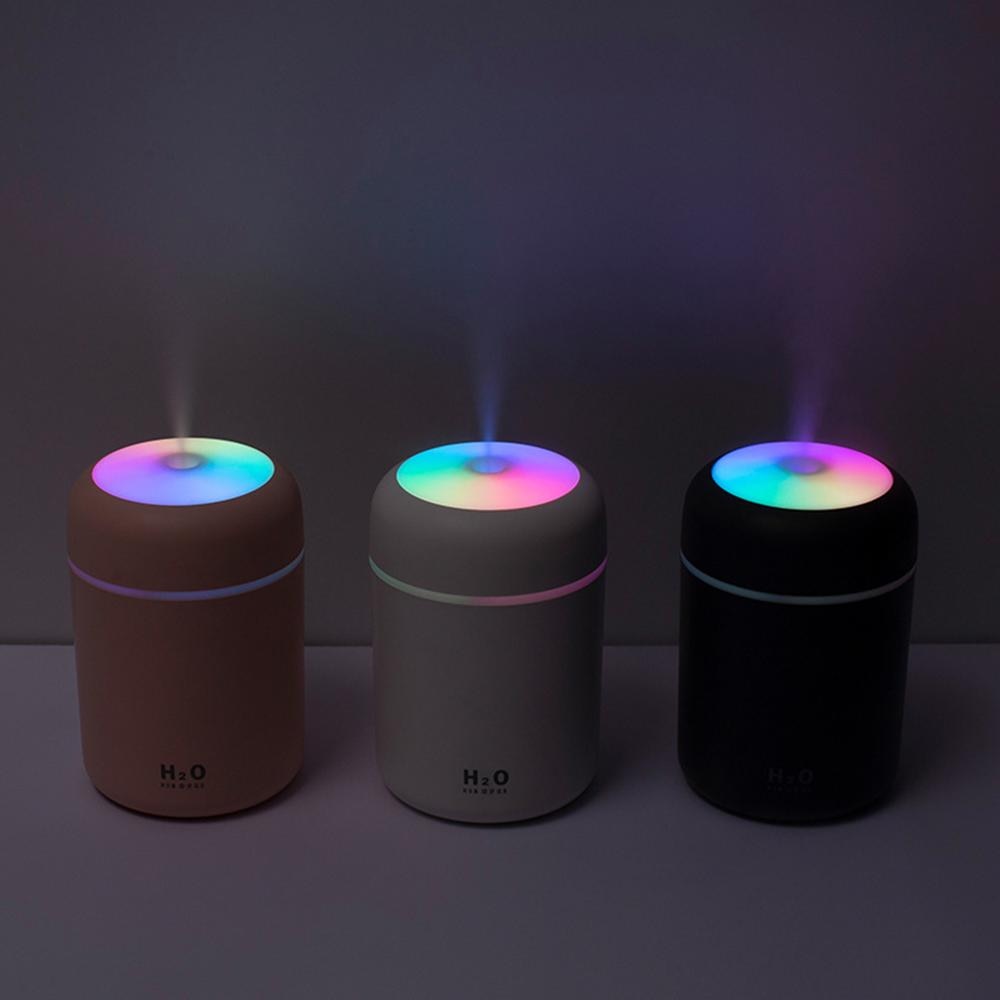 Portable USB Humidifier with Colorful Night Light