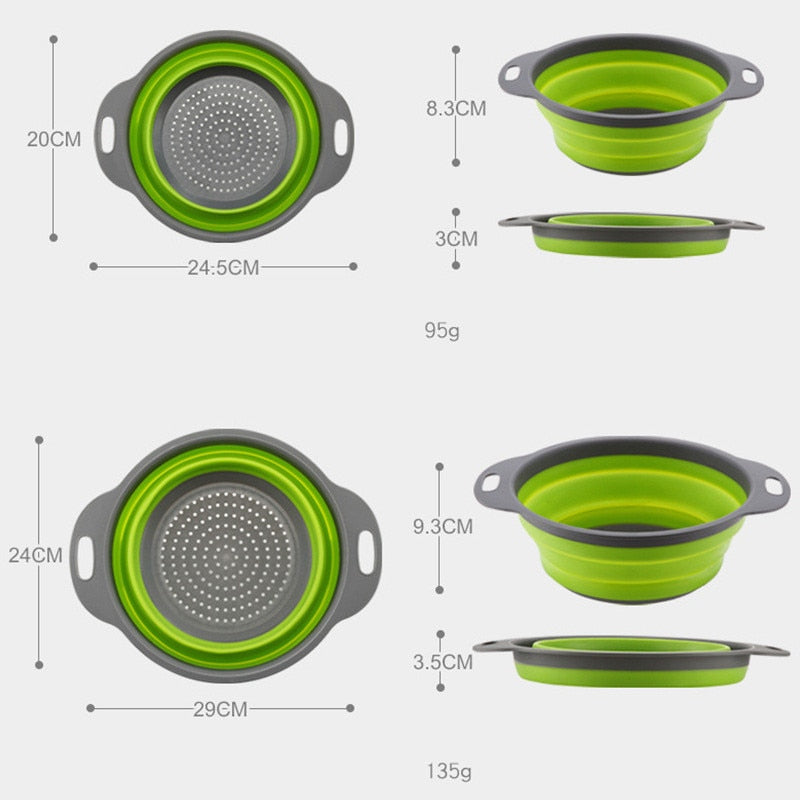 Silicone Foldable Strainer