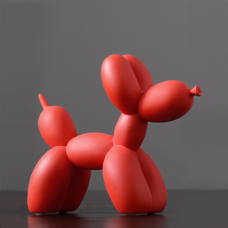 Nordic Resin Crafted Balloon Dog