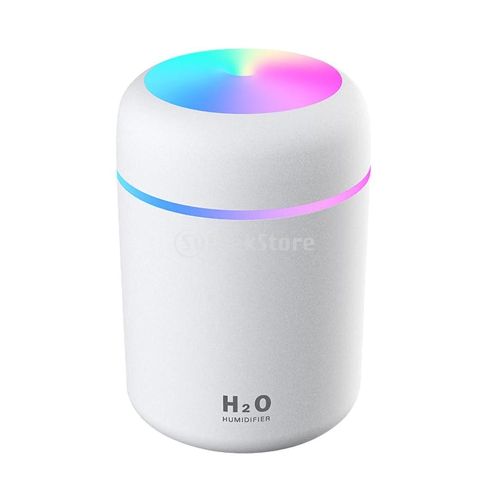 Portable USB Humidifier with Colorful Night Light