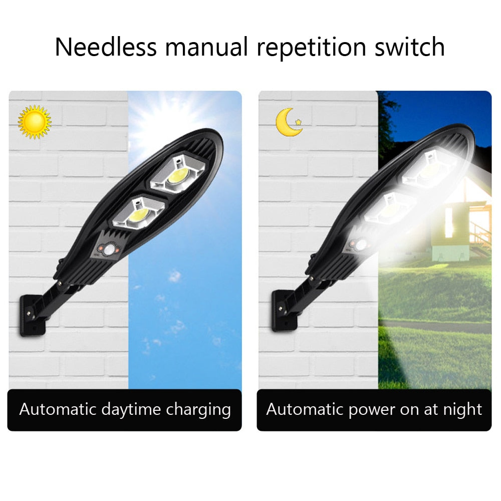 CTS LED 500W Solar Motion Sensor Yard and Street Light