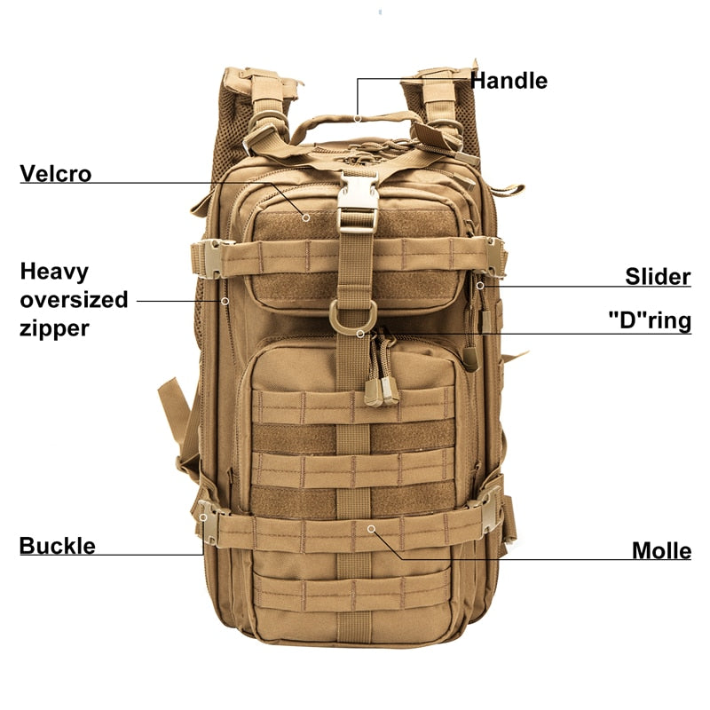 CTS 30L Tactical Molle Backpack