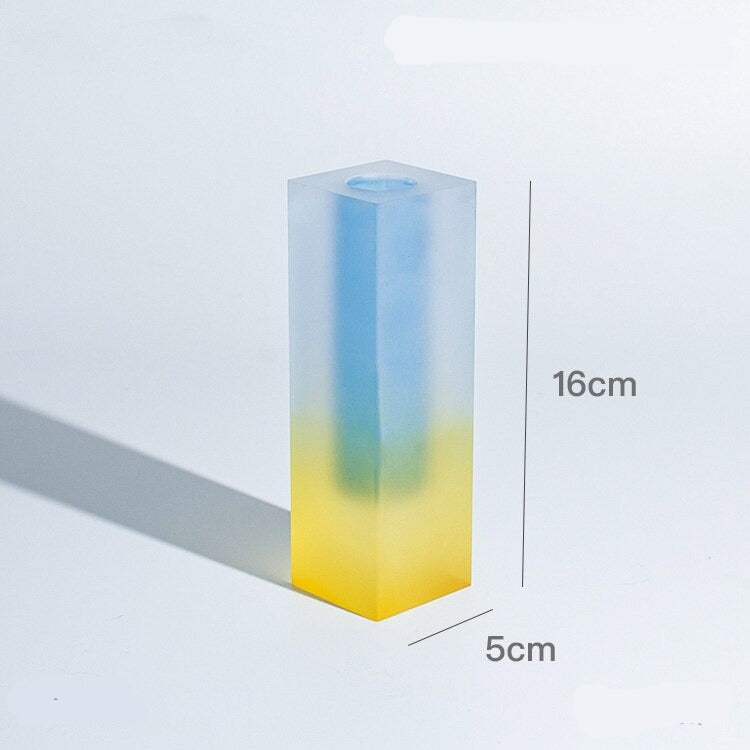 Modern Rainbow Pillar Vase