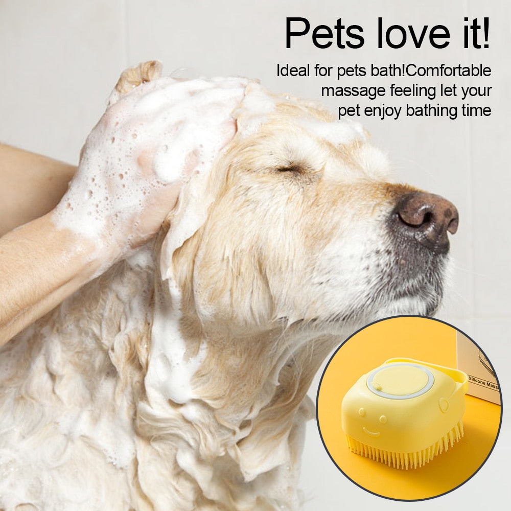 Soft Massage Shampoo Brush