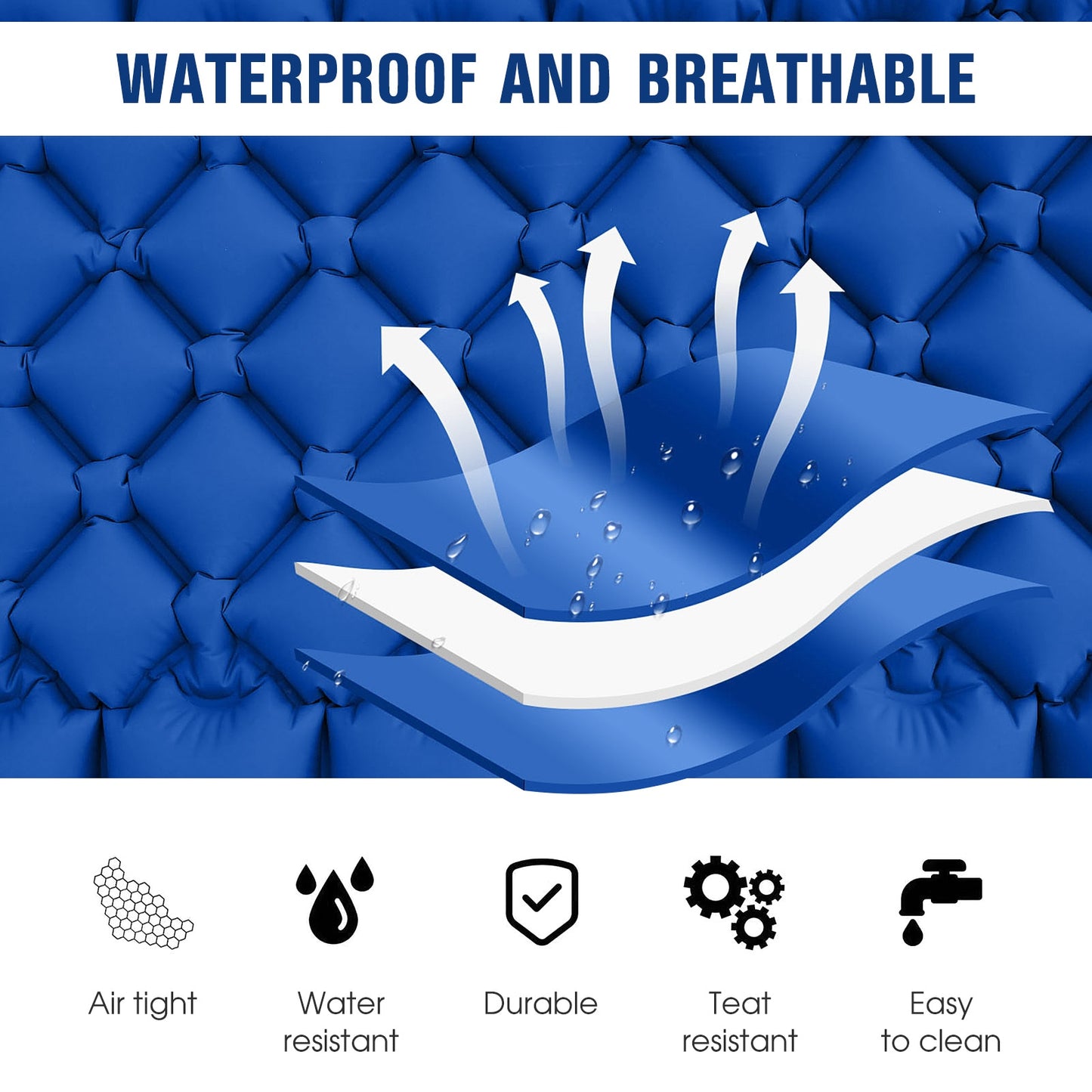 Portable Lightweight Air Mattress Sleeping Pad