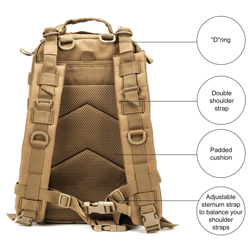 CTS 30L Tactical Molle Backpack