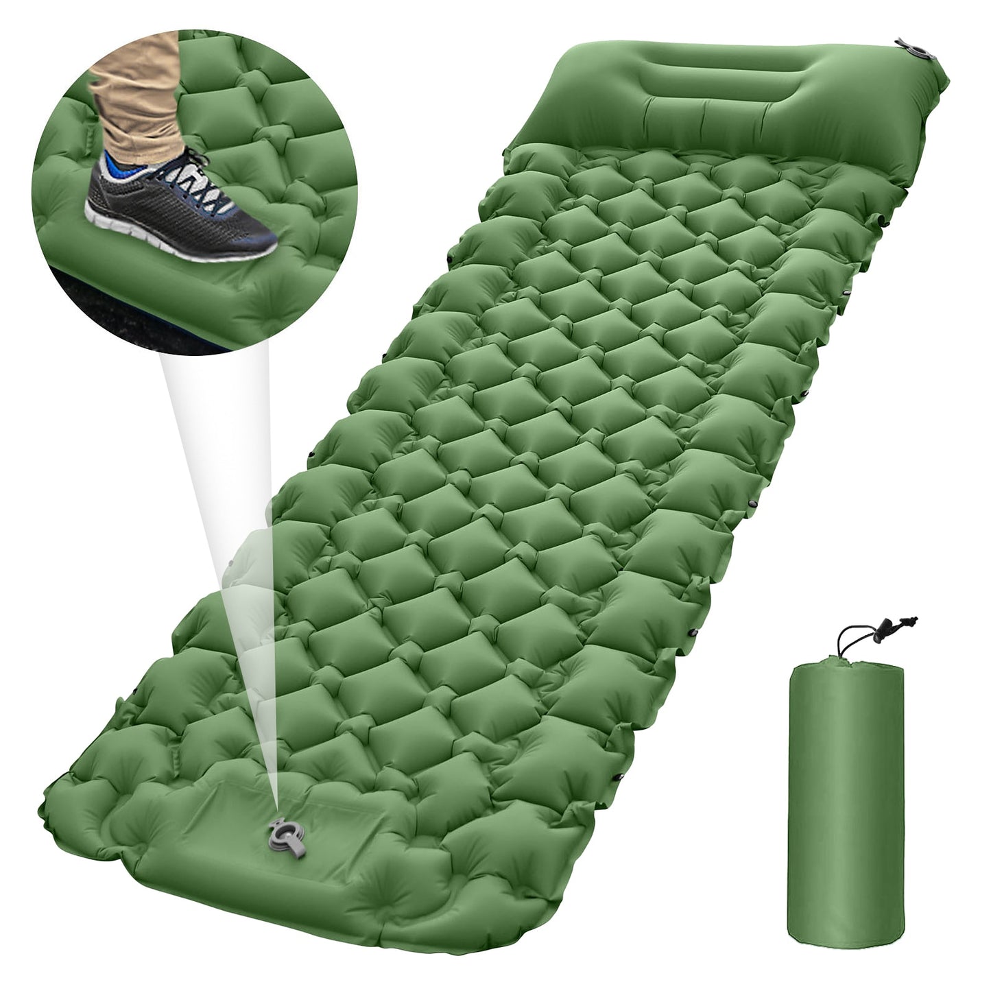 Portable Lightweight Air Mattress Sleeping Pad